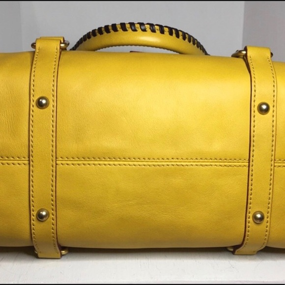 Dooney & Bourke Florentine Sunflower Satchel - Picture 5 of 12